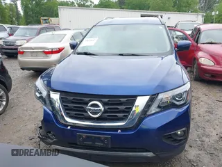 2019 Nissan Pathfinder SV z VIN 5N1DR2MN9KC620979, wystawiony jako IAAI lot #42093847 z przebiegiem 132 329 mil mil oraz . Historia ofert i sprzedaży dostępna na DreamBid. Obrazek 12.