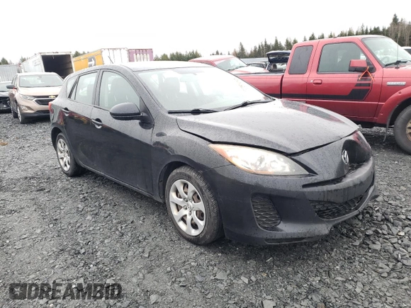 2013 Mazda 3 GX with VIN JM1BL1KF8D1760698, listed as a Copart auction lot 77832584 with 183,796 mi miles and Salvage Title. Bid and sale history available at carsss.com. Image 4.