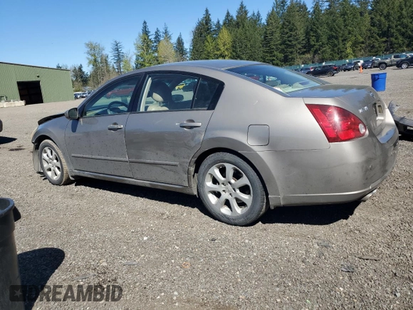 2007 Nissan Maxima 3.5 SL with VIN 1N4BA41E17C840195, listed as a Copart auction lot 53536955 with 131,217 mi miles and Salvage Title. Bid and sale history available at carsss.com. Image 2.