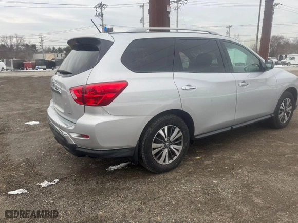 2018 Nissan Pathfinder SL with VIN 5N1DR2MM6JC608990, listed as a Copart auction lot 88999715 with 76,438 mi miles and Clean Title. Bid and sale history available at carsss.com. Image 4.