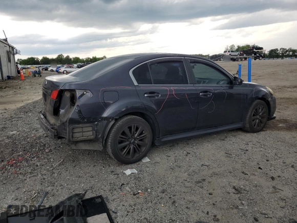 2013 Subaru Legacy 2.5i with VIN 4S3BMBA61D3040801, listed as a Copart auction lot 60308665 with 152,787 mi miles and Salvage title. Bid and sale history available at DreamBid. Image 3.