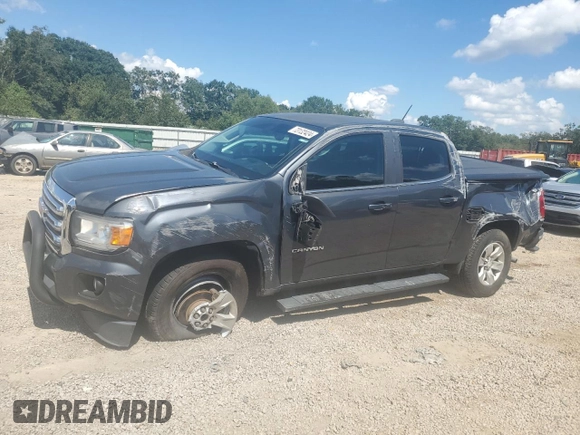 2016 GMC Canyon 2WD SLE with VIN 1GTG5CE36G1155709, listed as a Copart auction lot 73132424 with 58,956 mi miles and Salvage Title. Bid and sale history available at carsss.com. Image 1.
