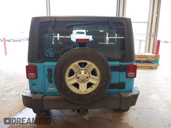 2017 Jeep Wrangler Sport with VIN 1C4AJWAG5HL578041, listed as a IAAI auction lot 41935216 with 119,837 mi miles and . Bid and sale history available at DreamBid. Image 16.