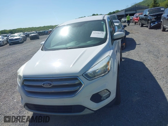 2017 Ford Escape SE with VIN 1FMCU9GD3HUA40233, listed as a IAAI auction lot 42126271 with 284,937 mi miles. Bid and sale history available at carsss.com. Image 13.