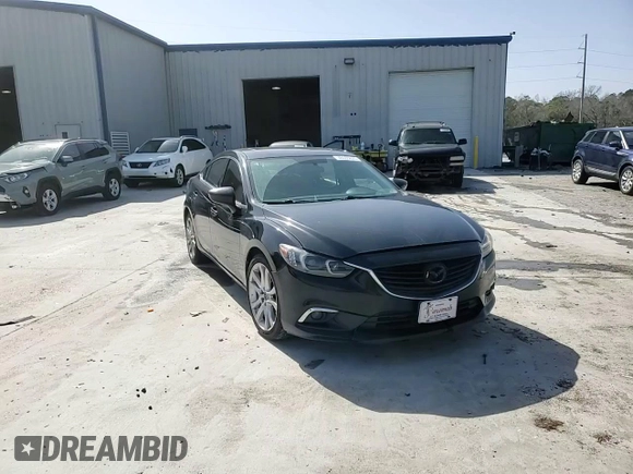 2016 Mazda Mazda6 i Touring with VIN JM1GJ1V50G1460415, listed as a Copart auction lot 48035625 with 111,481 mi miles and Salvage Title. Bid and sale history available at carsss.com. Image 13.
