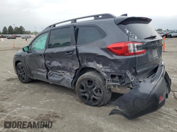 2023 Subaru Ascent Onyx with VIN 4S4WMAHD5P3433510, listed as a Copart auction lot 71253134 with 43,606 mi miles and Salvage title. Bid and sale history available at DreamBid. Image 2.