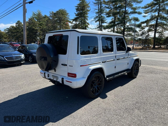 2019 Mercedes-Benz G 63 AMG with VIN WDCYC7HJ8KX308215, listed as a Copart auction lot 77123674 with 93,594 mi miles and Clean Title. Bid and sale history available at DreamBid. Image 4.