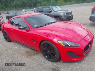 2014 Maserati GranTurismo Sport with VIN ZAM45VLA3E0083298, listed as a IAAI auction lot 42665016 with 58,750 mi miles and . Bid and sale history available at DreamBid. Image 1.