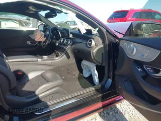 2018 Mercedes-Benz C with VIN WDDWJ4JB8JF695704, listed as a IAAI auction lot 41991929 with 35,573 mi miles. Bid and sale history available at carsss.com. Image 5.