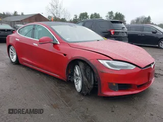 2016 Tesla Model S 90D with VIN 5YJSA1E28GF150889, listed as a IAAI auction lot 41958931 with 24,090 mi miles and . Bid and sale history available at DreamBid. Image 1.