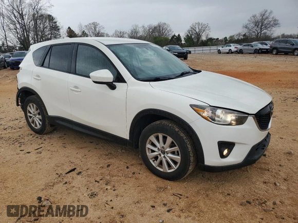 2014 Mazda CX-5 Touring with VIN JM3KE2CY1E0379158, listed as a Copart auction lot 50085935 with 90,340 mi miles and Salvage Title. Bid and sale history available at carsss.com. Image 4.