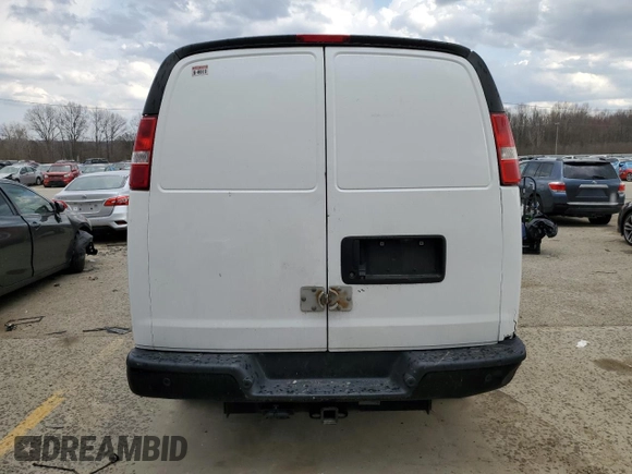 2017 Chevrolet Express Cargo with VIN 1GCWGAFF2H1244875, listed as a Copart auction lot 48130055 with 199,407 mi miles and Non repairable. Bid and sale history available at DreamBid. Image 6.