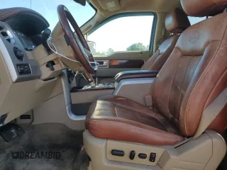 2010 Ford F-150 XL with VIN 1FTFW1CV0AKA38257, listed as a Copart auction lot 51028685 with 189,939 mi miles and Salvage Title. Bid and sale history available at carsss.com. Image 7.
