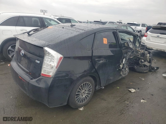 2010 Toyota Prius II with VIN JTDKN3DU5A0008525, listed as a Copart auction lot 44043335 with 0 mi miles and Salvage Title. Bid and sale history available at carsss.com. Image 3.