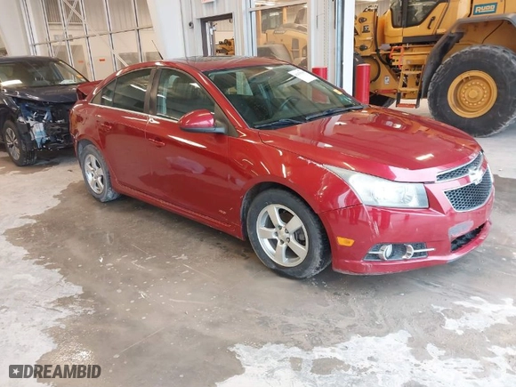 2013 Chevrolet Cruze 1LT with VIN 1G1PC5SB6D7212831, listed as a IAAI auction lot 41435116 with 99,880 mi miles. Bid and sale history available at carsss.com. Image 1.