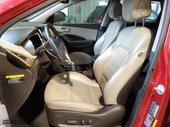 2014 Hyundai Santa Fe Limited with VIN KM8SR4HF9EU040376, listed as a Copart auction lot 51754955 with 202,572 mi miles and Clean Title. Bid and sale history available at carsss.com. Image 7.