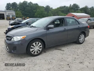 2012 Toyota Corolla L z VIN 2T1BU4EE8CC785791, wystawiony jako Copart lot #59670085 z przebiegiem 158 600 mil mil oraz Czysty tytuł • Clean title. Historia ofert i sprzedaży dostępna na DreamBid. Obrazek 1.