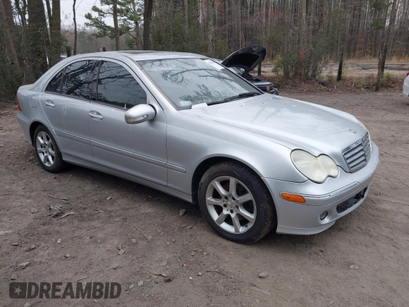2007 Mercedes-Benz C 280 Luxury with VIN WDBRF92H57F870636, listed as a IAAI auction lot 41810663 with 136,025 mi miles and . Bid and sale history available at DreamBid. Image 1.