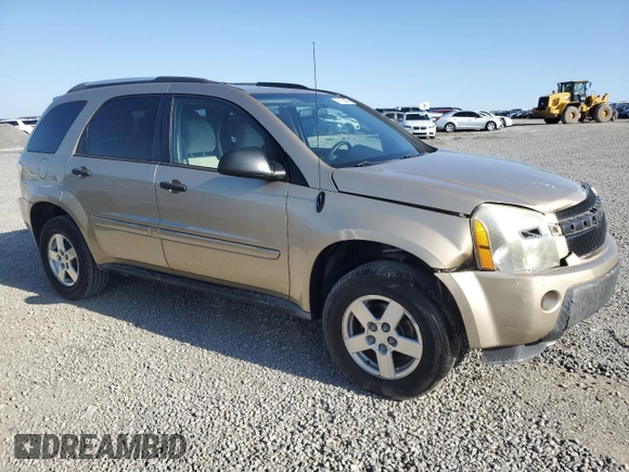 2005 Chevrolet Equinox LS z VIN 2CNDL13F356202212, wystawiony jako Copart lot #51539295 z przebiegiem 121 236 mil mil oraz Szkoda całkowita • Salvage title. Historia ofert i sprzedaży dostępna na DreamBid. Obrazek 4.