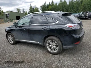 2011 Lexus RX 450h with VIN JTJBC1BA5B2040901, listed as a Copart auction lot 61205235 with 120,740 mi miles and Salvage title. Bid and sale history available at DreamBid. Image 2.