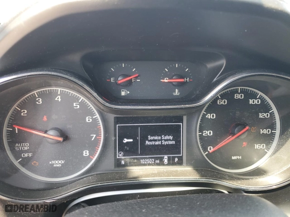 2019 Chevrolet Cruze Premier with VIN 1G1BF5SM5K7127673, listed as a Copart auction lot 48880285 with 102,502 mi miles and Clean Title. Bid and sale history available at carsss.com. Image 9.