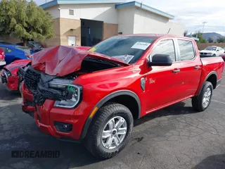 2024 Ford Ranger XL with VIN 1FTER4BH0RLE71938, listed as a IAAI auction lot 41763400 with 397 mi miles. Bid and sale history available at carsss.com. Image 20.
