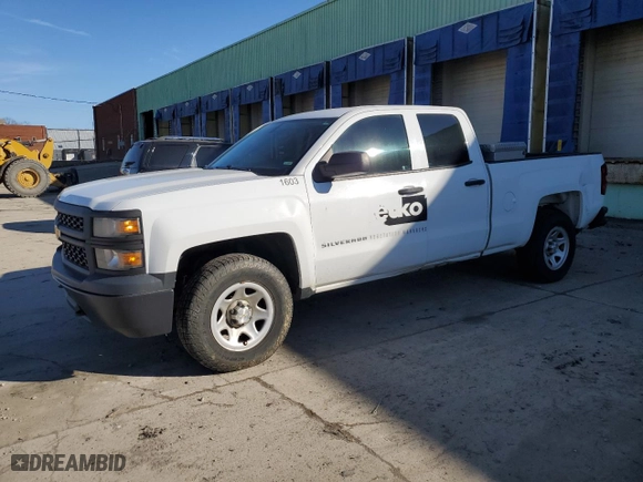 2015 Chevrolet Silverado 1500 Work Truck with VIN 1GCVKPEH2FZ379045, listed as a Copart auction lot 47540395 with 215,887 mi miles and Clean Title. Bid and sale history available at carsss.com. Image 1.