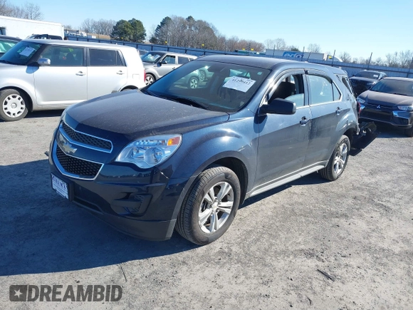 2015 Chevrolet Equinox LS with VIN 2GNALAEK3F1162463, listed as a IAAI auction lot 41299412 with 39,599 mi miles and . Bid and sale history available at DreamBid. Image 2.