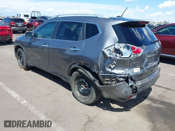 2015 Nissan Rogue SV with VIN 5N1AT2ML0FC862309, listed as a IAAI auction lot 42138785 with 271,537 mi miles and . Bid and sale history available at carsss.com. Image 3.