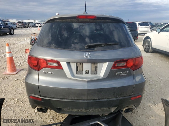 2010 Acura RDX Tech Pkg with VIN 5J8TB2H56AA004358, listed as a Copart auction lot 83013664 with 124,224 mi miles and Salvage Title. Bid and sale history available at carsss.com. Image 6.