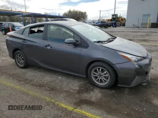2017 Toyota Prius Two with VIN JTDKBRFU6H3049408, listed as a Copart auction lot 46147355 with 153,351 mi miles and Salvage Title. Bid and sale history available at DreamBid. Image 4.