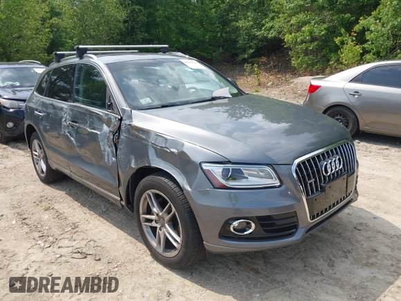 2015 Audi Q5 Premium Plus with VIN WA1LFAFP8FA096088, listed as a IAAI auction lot 42462514 with 114,438 mi miles and . Bid and sale history available at DreamBid. Image 1.