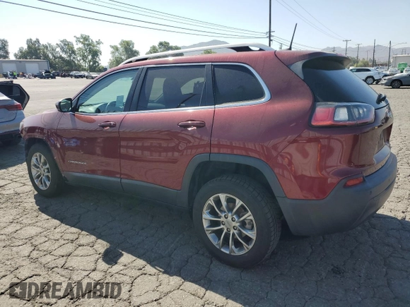 2020 Jeep Cherokee Latitude Plus with VIN 1C4PJLLB5LD624061, listed as a Copart auction lot 57275245 with 87,962 mi miles and Salvage title. Bid and sale history available at DreamBid. Image 2.