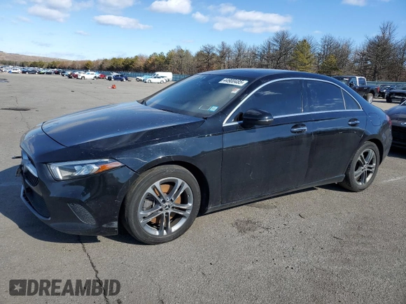 2020 Mercedes-Benz A 220 with VIN W1K3G4FB5LJ221817, listed as a Copart auction lot 44900485 with 61,912 mi miles and Salvage Title. Bid and sale history available at DreamBid. Image 1.