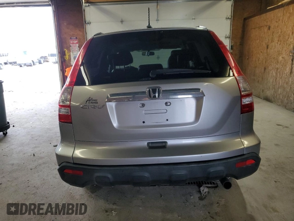 2008 Honda CR-V EX-L with VIN JHLRE48748C035817, listed as a Copart auction lot 53817455 with 187,972 mi miles and Salvage Title. Bid and sale history available at carsss.com. Image 6.