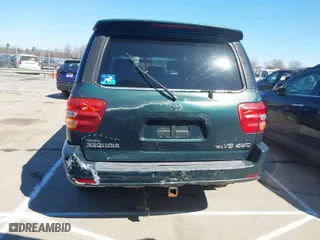 2001 Toyota Sequoia Limited with VIN 5TDBT48A01S048312, listed as a IAAI auction lot 41705751 with 283,397 mi miles. Bid and sale history available at carsss.com. Image 6.