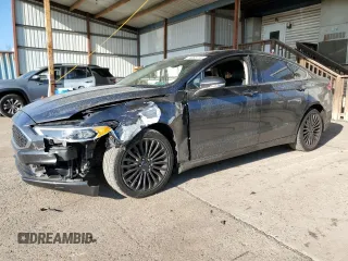 2018 Ford Fusion Titanium with VIN 3FA6P0D92JR192382, listed as a Copart auction lot 74065774 with 110,411 mi miles and Salvage title. Bid and sale history available at DreamBid. Image 1.