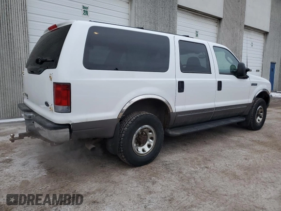 2003 Ford Excursion XLT with VIN 1FMNU41S53ED48526, listed as a Copart auction lot 41813965 with 190,952 mi miles and Salvage title. Bid and sale history available at DreamBid. Image 3.