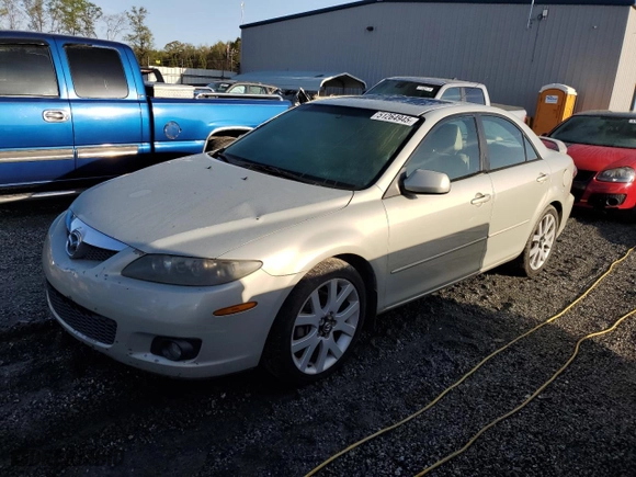 2006 Mazda Mazda6 Grand Touring s with VIN 1YVHP80D965M54351, listed as a Copart auction lot 51264945 with 247,886 mi miles and Salvage Title. Bid and sale history available at carsss.com. Image 1.