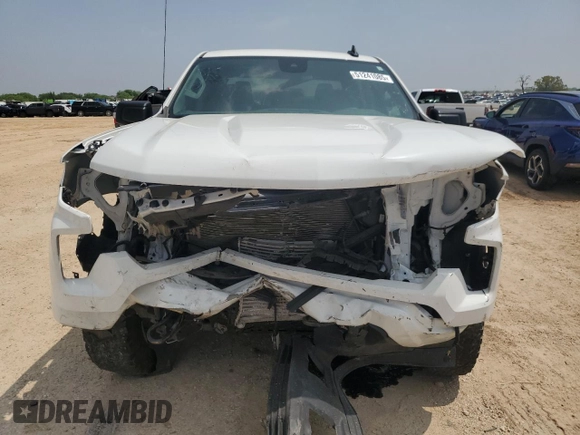 2022 Chevrolet Silverado 1500 Custom with VIN 1GCPDBEK5NZ569941, listed as a Copart auction lot 51241085 with 17,191 mi miles and Salvage Title. Bid and sale history available at carsss.com. Image 5.