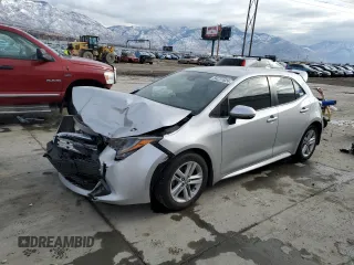 2019 Toyota Corolla Hatchback SE with VIN JTNK4RBE5K3027301, listed as a Copart auction lot 84231824 with 54,190 mi miles and Salvage Title. Bid and sale history available at carsss.com. Image 1.