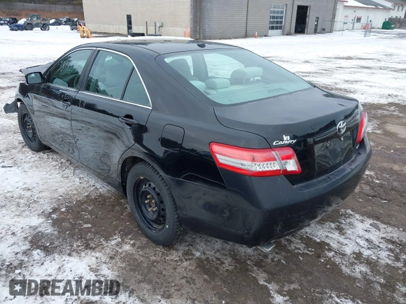 2011 Toyota Camry LE with VIN 4T1BK3EK6BU122965, listed as a IAAI auction lot 41311299 with 54,586 mi miles. Bid and sale history available at carsss.com. Image 3.