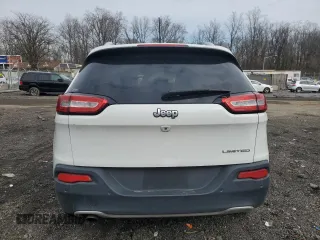 2018 Jeep Cherokee Limited with VIN 1C4PJLDB1JD523613, listed as a Copart auction lot 43543485 with 131,259 mi miles and Salvage title. Bid and sale history available at DreamBid. Image 6.
