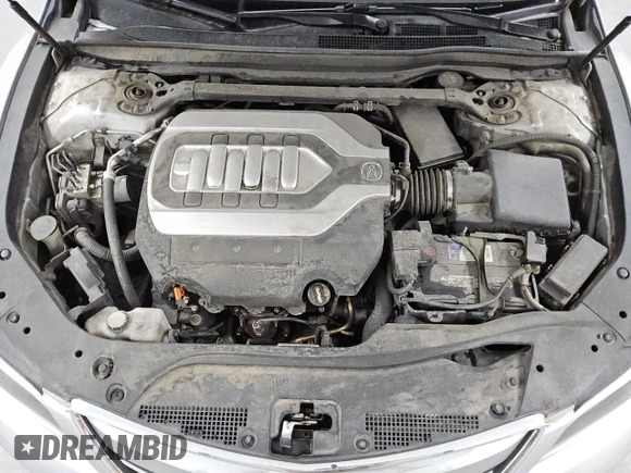 2014 Acura RLX Tech Pkg with VIN JH4KC1F55EC007426, listed as a Copart auction lot 48802745 with 150,140 mi miles and Clean Title. Bid and sale history available at carsss.com. Image 11.