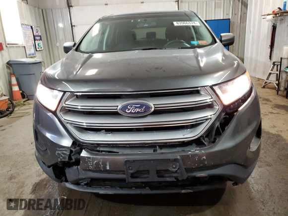 2015 Ford Edge SE with VIN 2FMTK4G89FBC08116, listed as a Copart auction lot 83966374 with 159,577 mi miles and Salvage title. Bid and sale history available at DreamBid. Image 5.