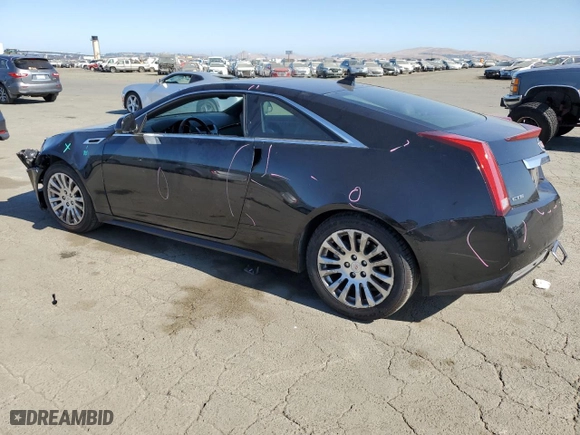 2011 Cadillac CTS Coupe Premium with VIN 1G6DP1ED7B0112475, listed as a Copart auction lot 60636924 with 238,426 mi miles and Salvage Title. Bid and sale history available at carsss.com. Image 2.