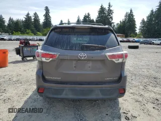 2015 Toyota Highlander Limited с VIN 5TDDKRFH9FS115196, выставлен на аукционе Copart как лот 61148135 с пробегом 115 623 миль миль и Списание • Salvage title. История ставок и продаж доступна на DreamBid. Изображение 6.