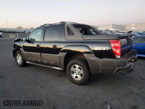 2004 Chevrolet Avalanche Z71 with VIN 3GNEK12T74G287441, listed as a Copart auction lot 74966144 with 191,595 mi miles and Salvage Title. Bid and sale history available at carsss.com. Image 2.