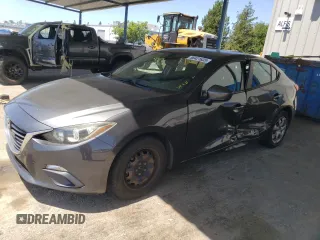 2015 Mazda 3 i Sport z VIN JM1BM1U7XF1259043, wystawiony jako Copart lot #56421635 z przebiegiem 128 154 mil mil oraz Szkoda całkowita • Salvage title. Historia ofert i sprzedaży dostępna na DreamBid. Obrazek 1.