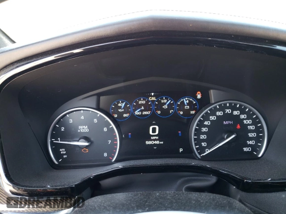 2017 Cadillac XT5 Platinum AWD with VIN 1GYKNFRS6HZ252130, listed as a Copart auction lot 52923025 with 58,046 mi miles and Salvage Title. Bid and sale history available at carsss.com. Image 9.